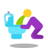 厕所呕吐 icon