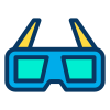 3d Glasses icon