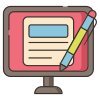 Blogging icon