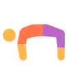 гимнастический мостик icon