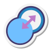 Transition Both Directions icon