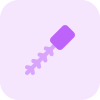 Pipette testing device multiple pipes isolated on a white background icon