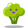 Brócolis Kawaii icon