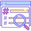 Hashtags icon