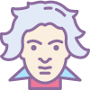 Ludwig van Beethoven icon