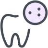 ispezione della cavità dentale icon