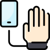 Ganze Hand icon