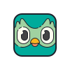 логотип Duolingo icon