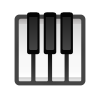 tastiera musicale icon