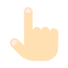 dedo-arriba-piel-tipo-1 icon