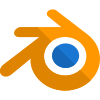 Blender is a free and open-source three dimensional computer graphics software icon