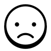 Sad icon