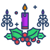 Christmas Candle icon