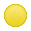 Желтый круг icon