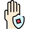 Ganze Hand icon