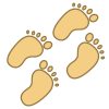 Baby Footprint icon