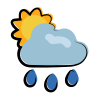 Regnerisches Wetter icon