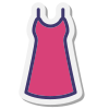 Slip vestido icon