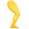 腿部表情符号 icon