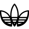 Trefoil Adidas icon