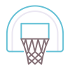 Campo de basquete icon