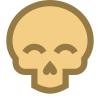 Crânio bonito icon