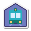 鉄道駅 icon