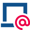 Laptop E-Mail icon