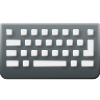 键盘表情符号 icon