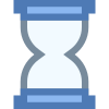 Reloj de arena vacío icon