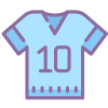 Camisa del jugador Filled icon