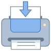 An Drucker senden icon