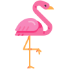 Flamant rose icon