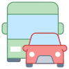 Transport terrestre icon