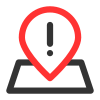 Map Warning icon