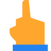 Mittelfinger icon