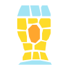 실험적인 맥주 유리 조각 icon
