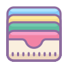 Brieftaschen-App icon