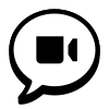 Message vidéo icon