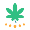 Feuille de cannabis icon