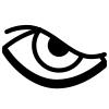 ojo enojado icon