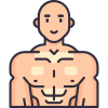 Male Body Goal icon
