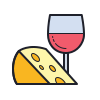 Comida y vino icon