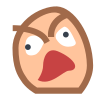 Wütendes Gesicht Meme icon
