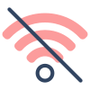 Wi-fi desligado icon