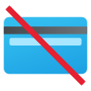 No Credit Cards icon