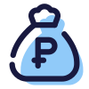 Money Bag Ruble icon