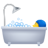 Person, die ein Bad nimmt icon