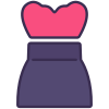 Strapless Dress icon