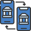 Deux Smartphones icon